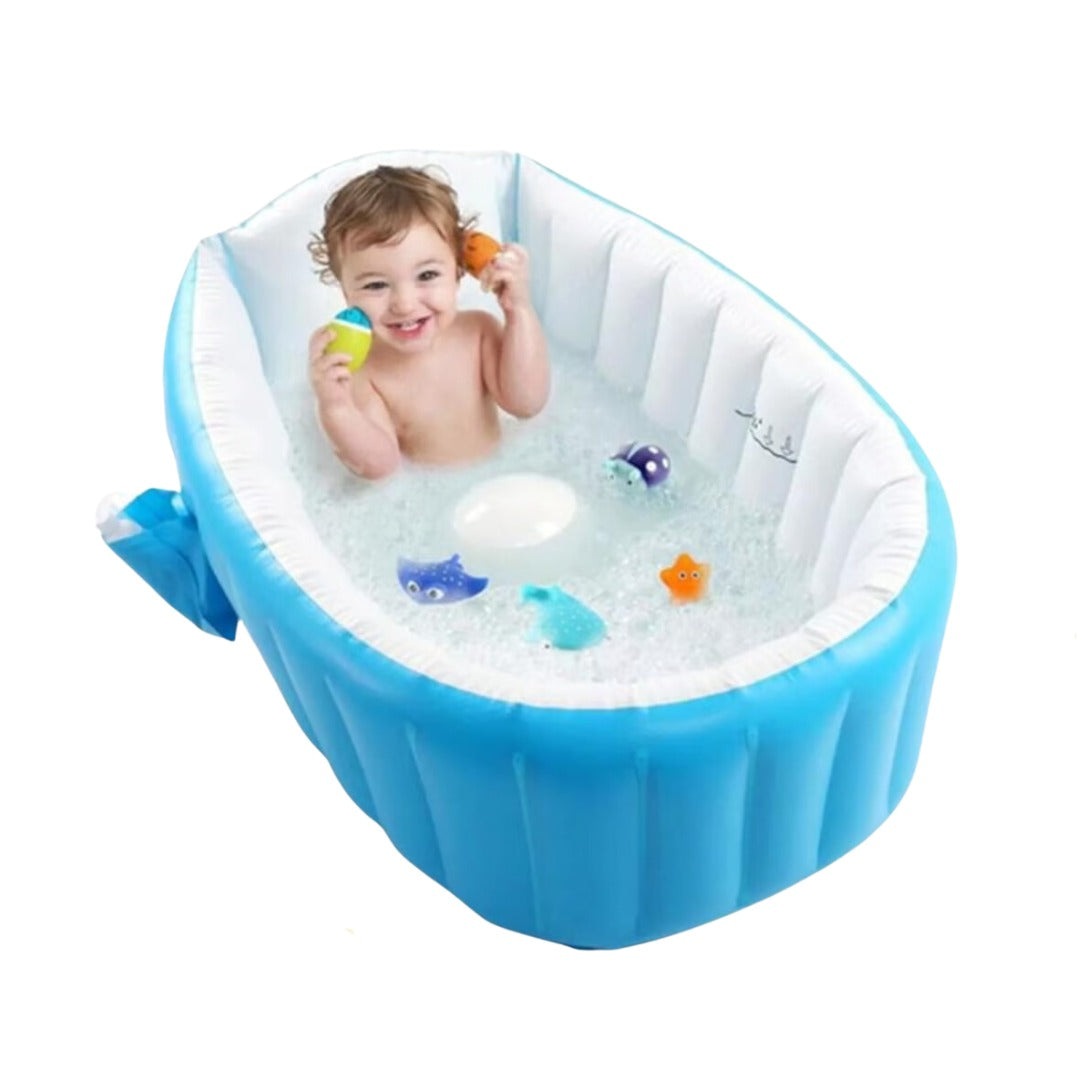 BAÑERA INFLABLE PORTÁTIL PARA BEBÉS