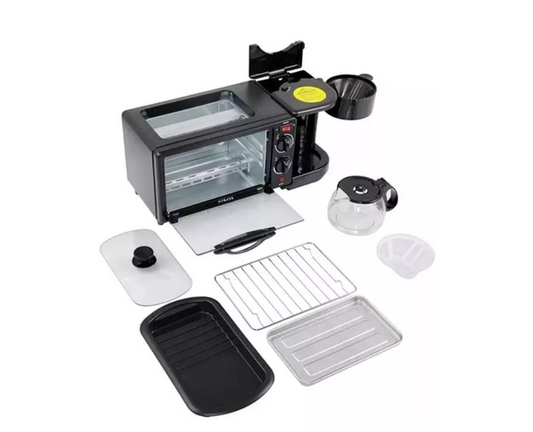 HORNO ELÉCTRICO PARA  DESAYUNOS 3 EN 1